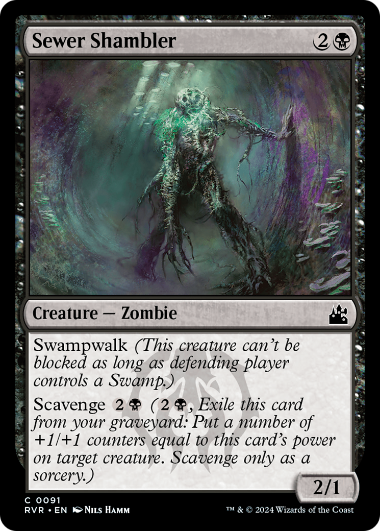 Sewer Shambler [Ravnica Remastered] | Mindsight Gaming