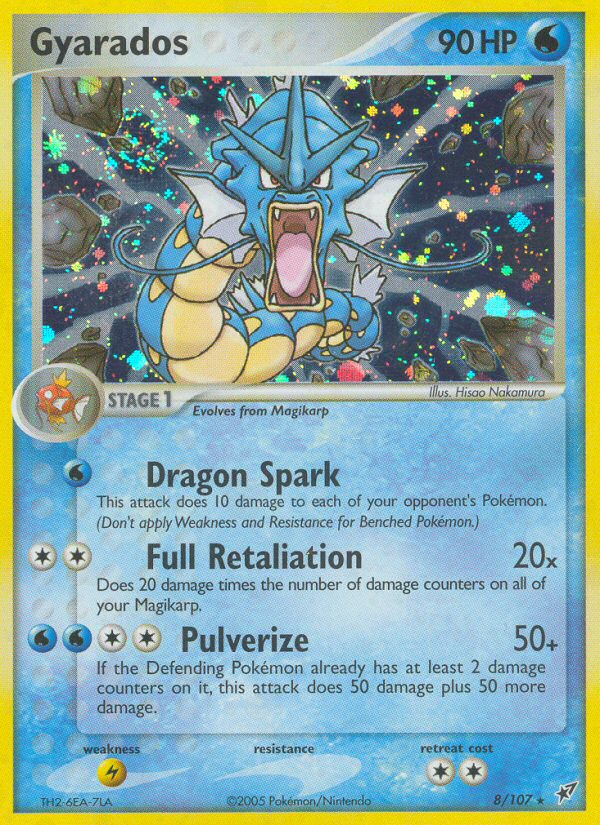 Gyarados (8/107) [EX: Deoxys] | Mindsight Gaming