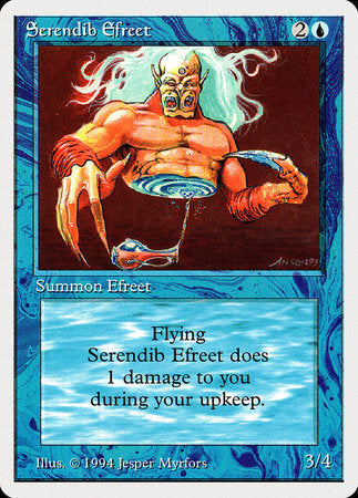 Serendib Efreet [Summer Magic / Edgar] | Mindsight Gaming