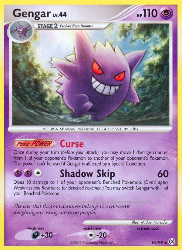 Gengar (16/99) [Platinum: Arceus] | Mindsight Gaming