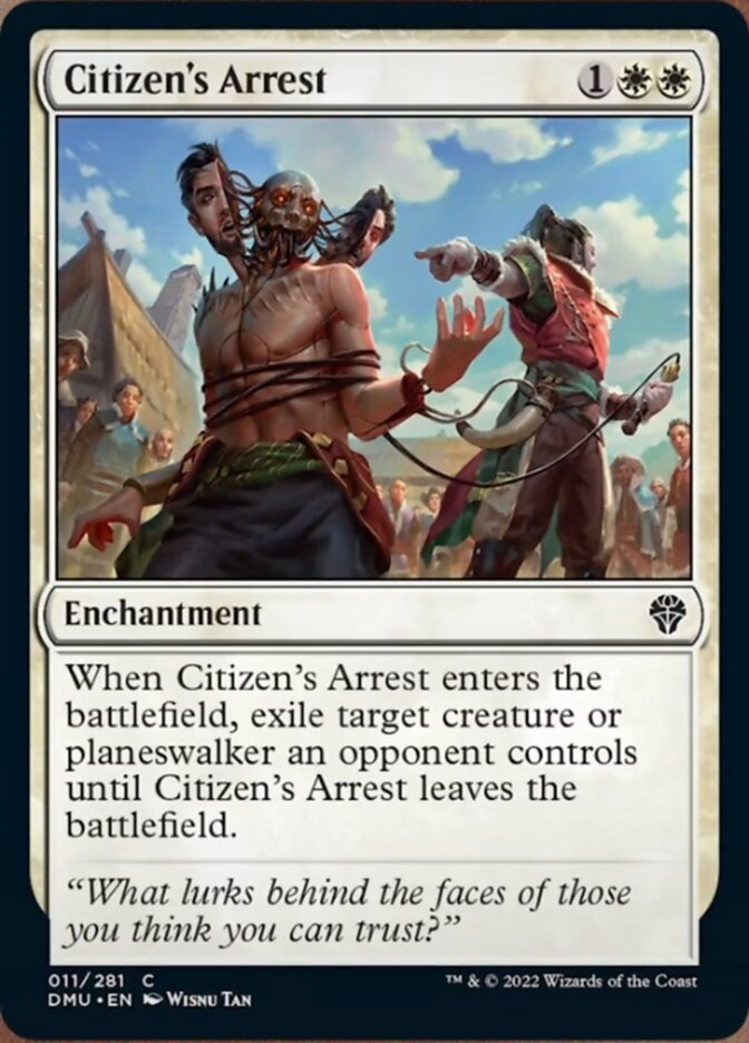 Citizen's Arrest [Dominaria United] | Mindsight Gaming