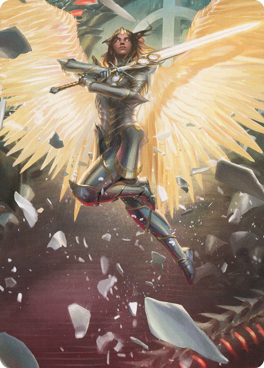 Archangel Elspeth Art Card [March of the Machine Art Series] | Mindsight Gaming