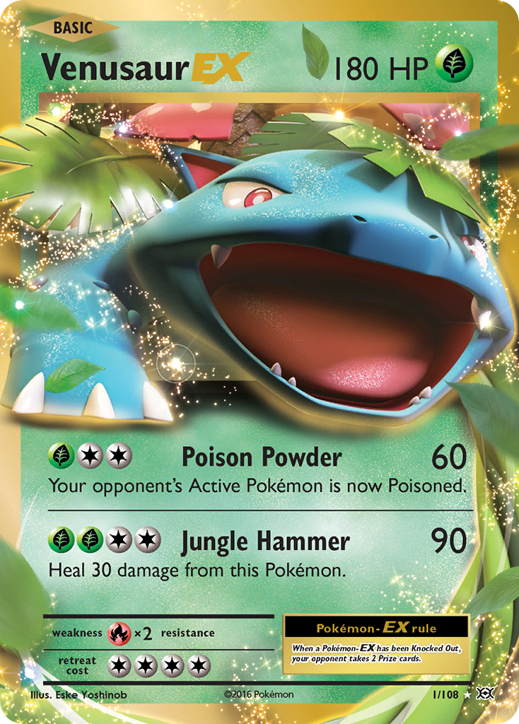 Venusaur EX (1/108) [XY: Evolutions] | Mindsight Gaming