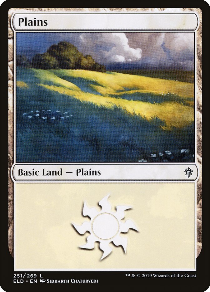 Plains (251) [Throne of Eldraine] | Mindsight Gaming