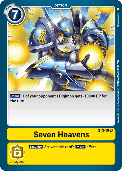 Seven Heavens [ST3-16] [Starter Deck: Heaven's Yellow] | Mindsight Gaming