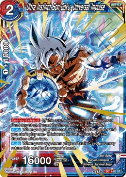 Ultra Instinct Son Goku, Universal Impulse (Starter Deck - Instinct Surpassed) (SD11-03) [Universal Onslaught] | Mindsight Gaming