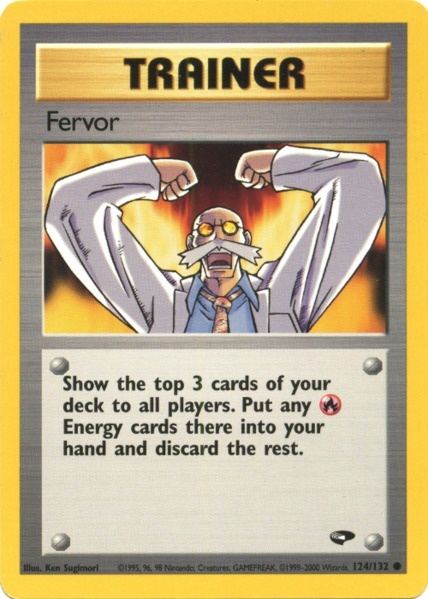 Fervor (124/132) [Gym Challenge Unlimited] | Mindsight Gaming