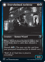 Overwhelmed Archivist // Archive Haunt [Innistrad: Double Feature] | Mindsight Gaming