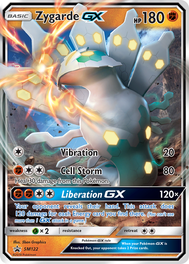 Zygarde GX (SM122) [Sun & Moon: Black Star Promos] | Mindsight Gaming