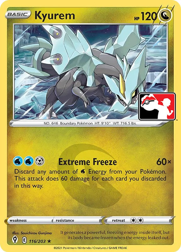 Kyurem (116/203) [Prize Pack Series One] | Mindsight Gaming