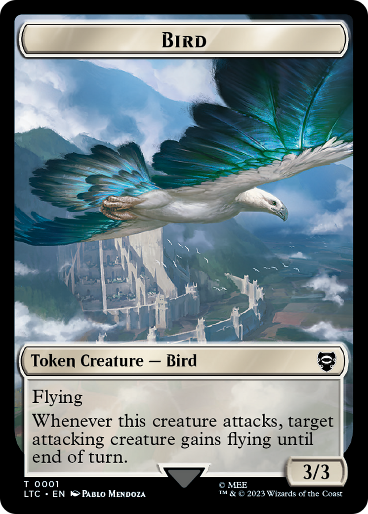 Bird // Goat Token [The Lord of the Rings: Tales of Middle-Earth Commander Tokens] | Mindsight Gaming