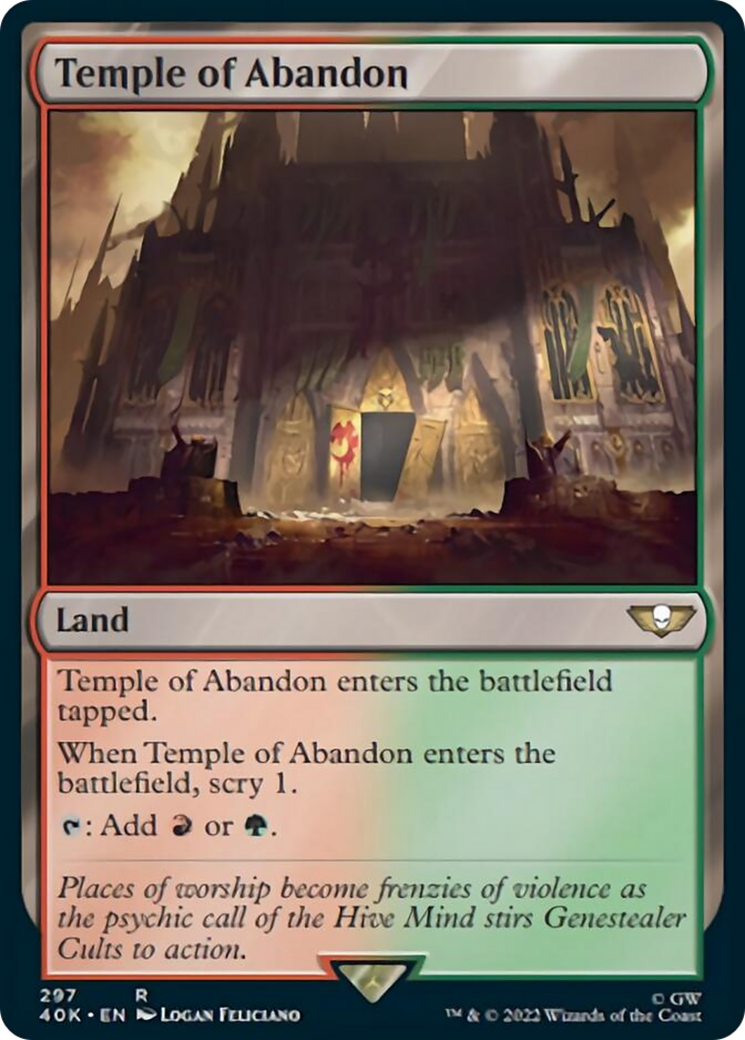 Temple of Abandon [Universes Beyond: Warhammer 40,000] | Mindsight Gaming