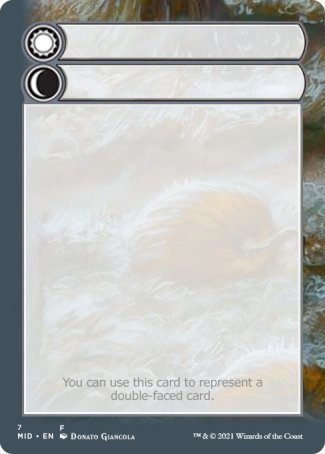 Helper Card (7/9) [Innistrad: Midnight Hunt Tokens] | Mindsight Gaming