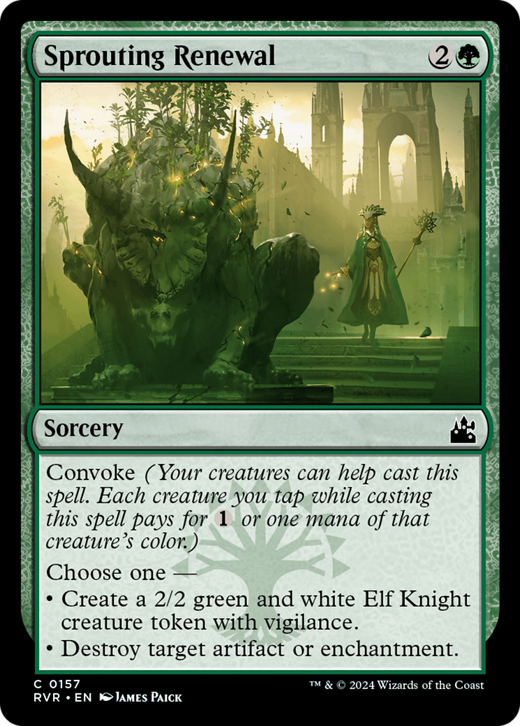 Sprouting Renewal [Ravnica Remastered] | Mindsight Gaming