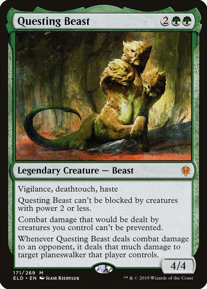 Questing Beast [Throne of Eldraine] | Mindsight Gaming