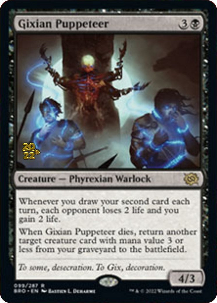 Gixian Puppeteer [The Brothers' War: Prerelease Promos] | Mindsight Gaming