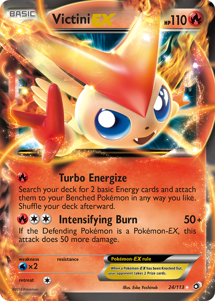 Victini EX (24/113) [Black & White: Legendary Treasures] | Mindsight Gaming