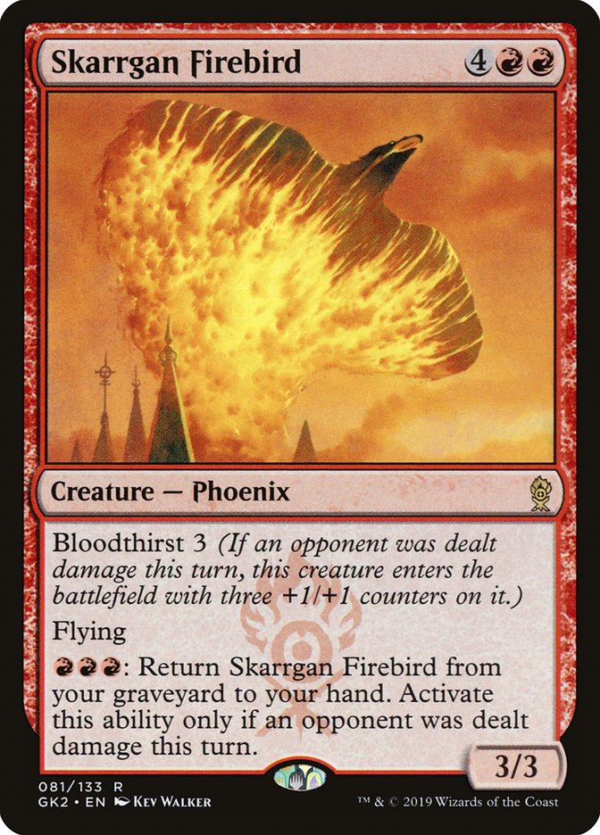 Skarrgan Firebird [Ravnica Allegiance Guild Kit] | Mindsight Gaming