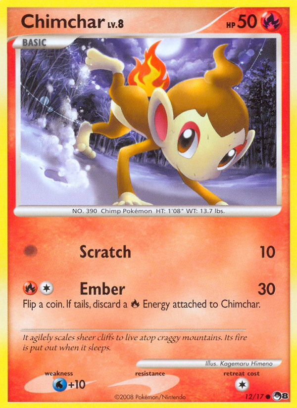 Chimchar (12/17) [POP Series 8] | Mindsight Gaming