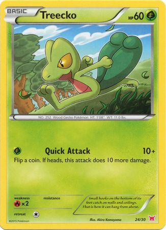 Treecko (24/30) [XY: Trainer Kit 2 - Latias] | Mindsight Gaming