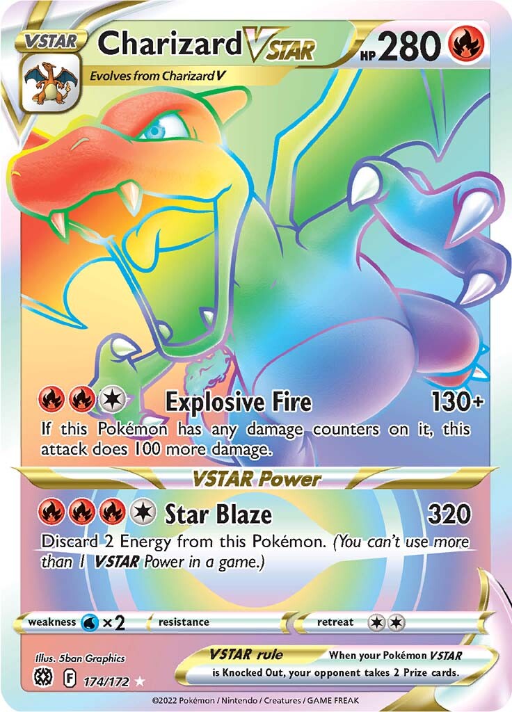 Charizard VSTAR (174/172) [Sword & Shield: Brilliant Stars] | Mindsight Gaming