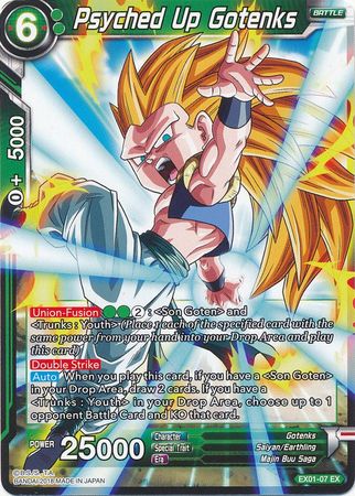 Psyched Up Gotenks (EX01-07) [Mighty Heroes] | Mindsight Gaming