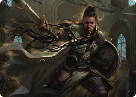 Shanna, Purifying Blade Art Card 1 [Dominaria United Art Series] | Mindsight Gaming