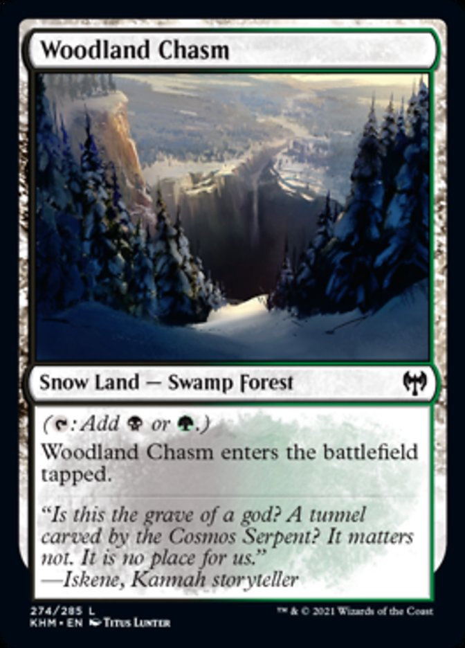 Woodland Chasm [Kaldheim] | Mindsight Gaming