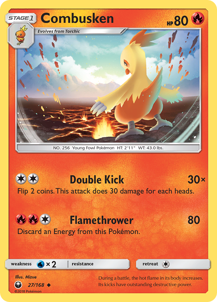 Combusken (27/168) [Sun & Moon: Celestial Storm] | Mindsight Gaming