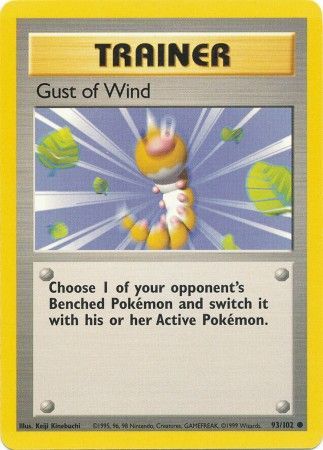 Gust of Wind (93/102) [Base Set Unlimited] | Mindsight Gaming