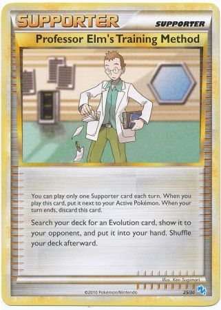 Professor Elm's Training Method (25/30) [HeartGold & SoulSilver: Trainer Kit - Gyarados] | Mindsight Gaming