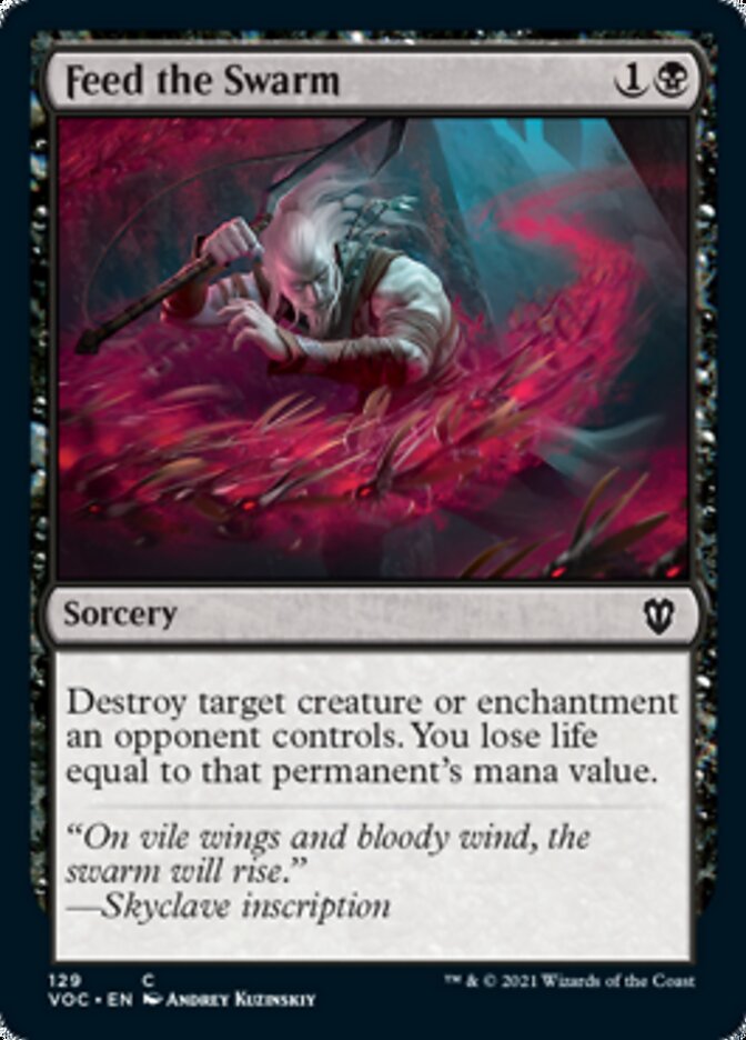 Feed the Swarm [Innistrad: Crimson Vow Commander] | Mindsight Gaming