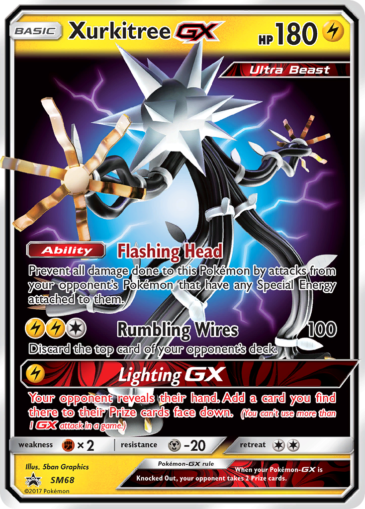 Xurkitree GX (SM68) [Sun & Moon: Black Star Promos] | Mindsight Gaming