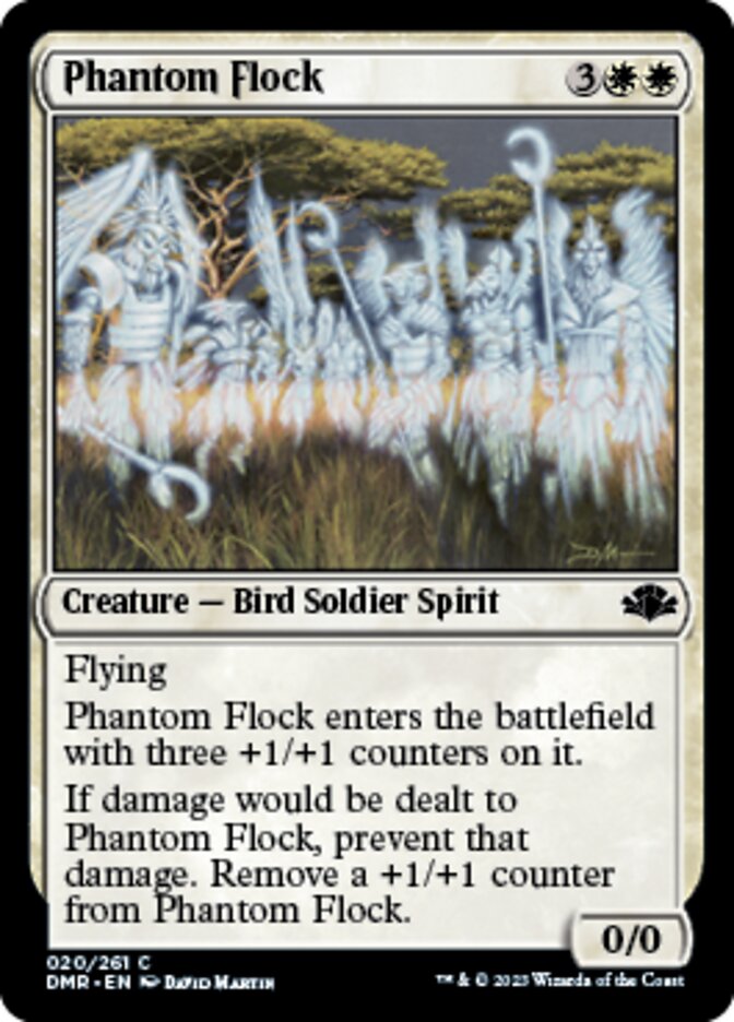 Phantom Flock [Dominaria Remastered] | Mindsight Gaming