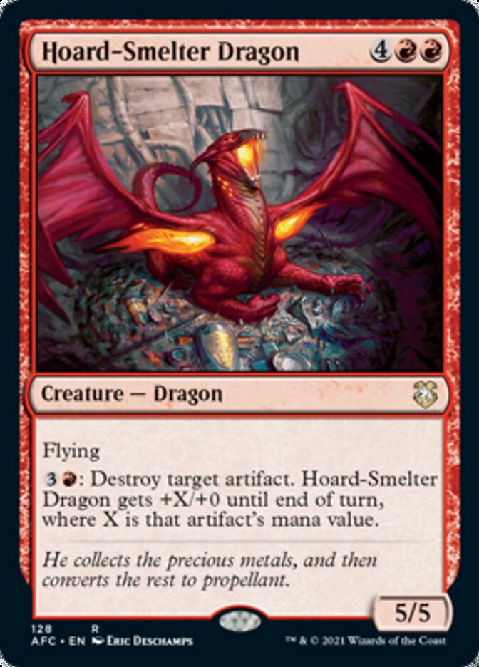 Hoard-Smelter Dragon [Dungeons & Dragons: Adventures in the Forgotten Realms Commander] | Mindsight Gaming