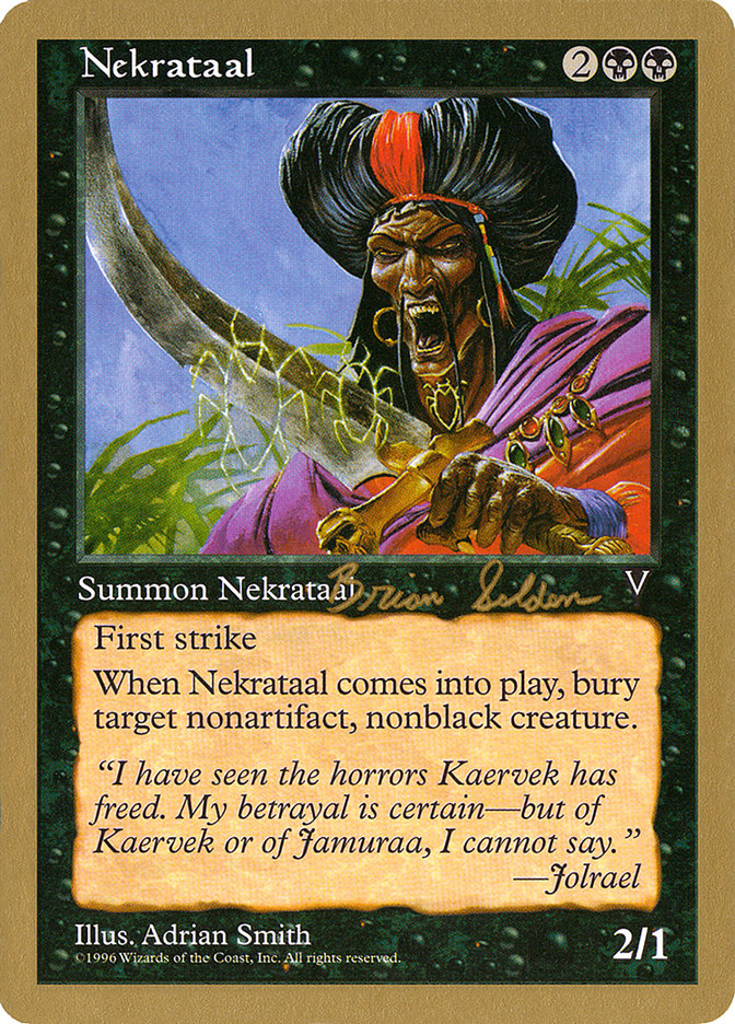 Nekrataal (Brian Selden) [World Championship Decks 1998] | Mindsight Gaming