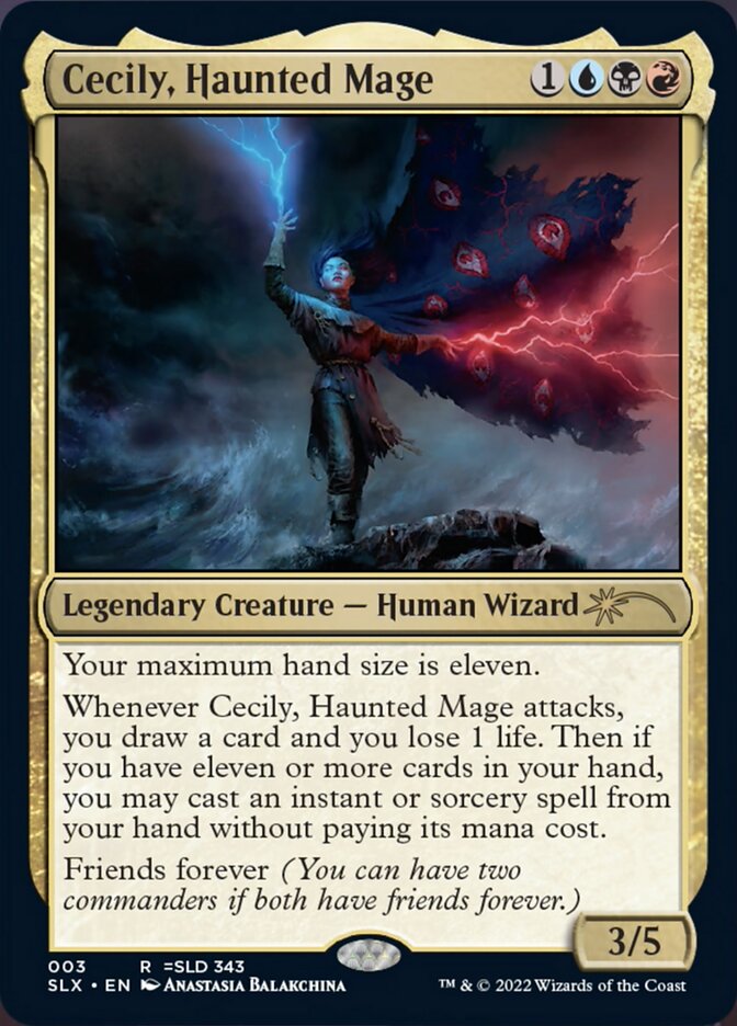 Cecily, Haunted Mage [Secret Lair: Universes Within] | Mindsight Gaming