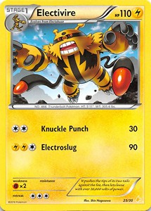 Electivire (25/30) [XY: Trainer Kit 3 - Pikachu Libre] | Mindsight Gaming