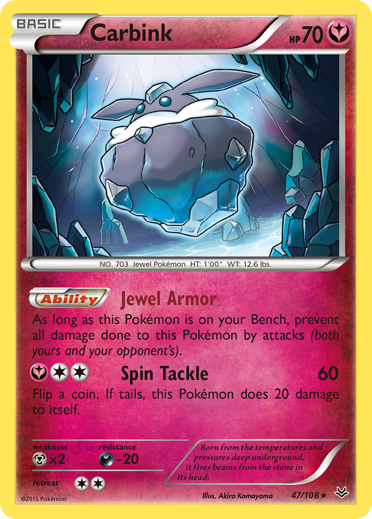 Carbink (47/108) [XY: Roaring Skies] | Mindsight Gaming