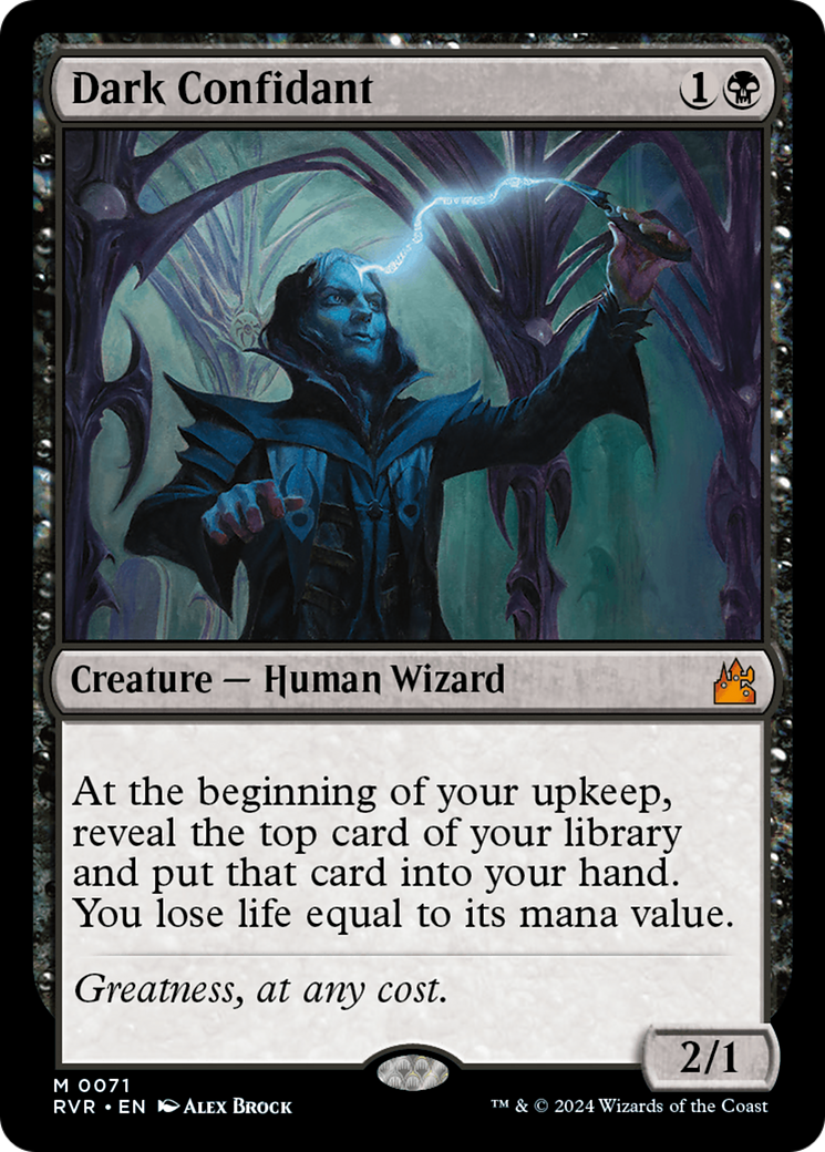 Dark Confidant [Ravnica Remastered] | Mindsight Gaming