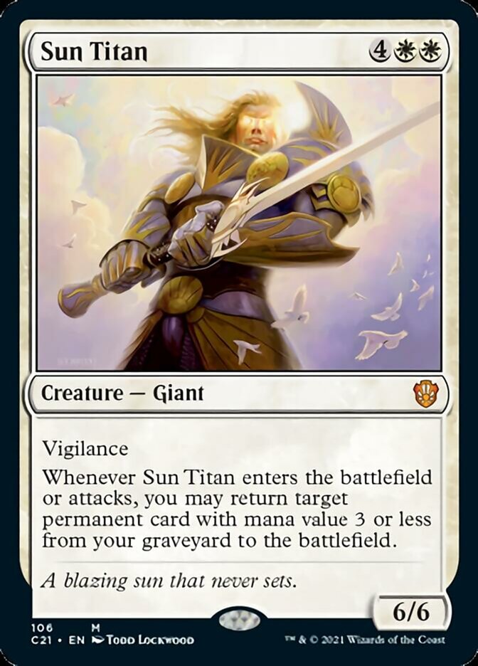 Sun Titan [Commander 2021] | Mindsight Gaming