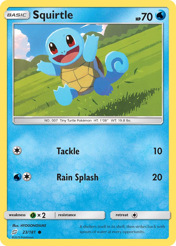 Squirtle (23/181) [Sun & Moon: Team Up] | Mindsight Gaming