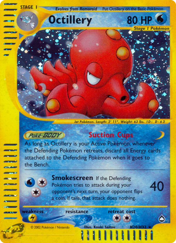 Octillery (H20/H32) [Aquapolis] | Mindsight Gaming