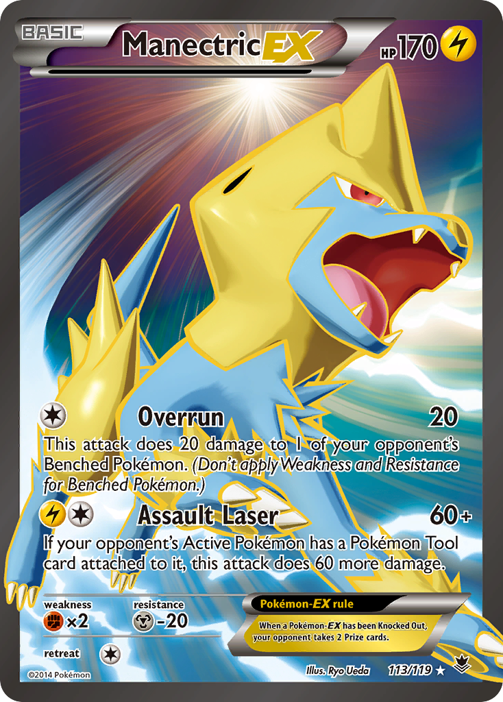 Manectric EX (113/119) [XY: Phantom Forces] | Mindsight Gaming