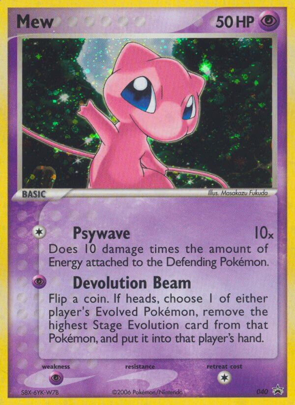 Mew (040) [Nintendo: Black Star Promos] | Mindsight Gaming