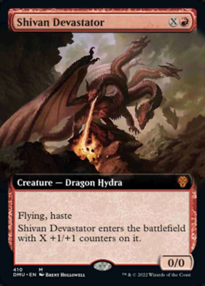 Shivan Devastator (Extended Art) [Dominaria United] | Mindsight Gaming