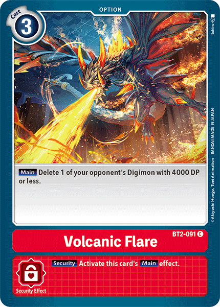 Volcanic Flare [BT2-091] [Release Special Booster Ver.1.5] | Mindsight Gaming