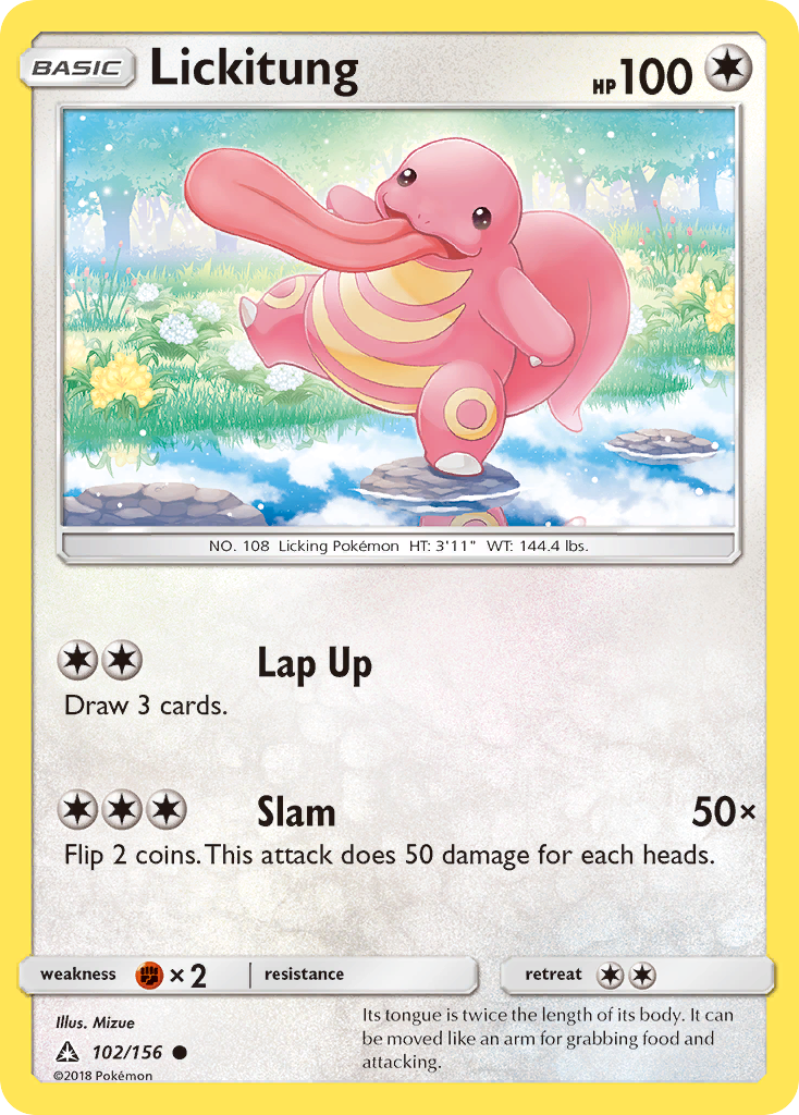 Lickitung (102/156) [Sun & Moon: Ultra Prism] | Mindsight Gaming