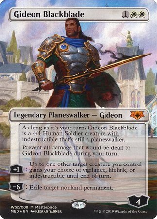 Gideon Blackblade [Mythic Edition] | Mindsight Gaming