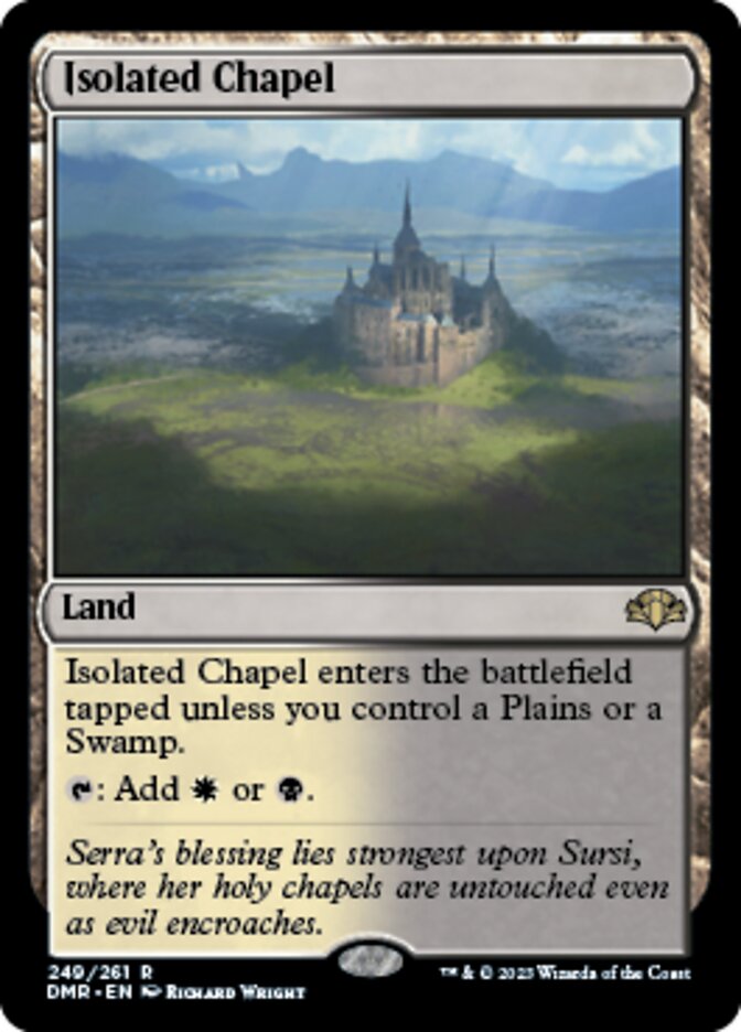 Isolated Chapel [Dominaria Remastered] | Mindsight Gaming